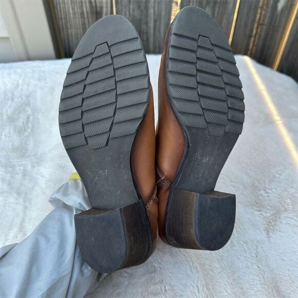 Pikolinos Women's Brown Leather Ankle Boots Chic Everyday Style Size 37 US 6-6.5 - Picture 8 of 12